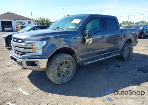 2018 Ford F-150 Lariat из США, поврежденный, VIN 1FTEW1EG1JFC91543